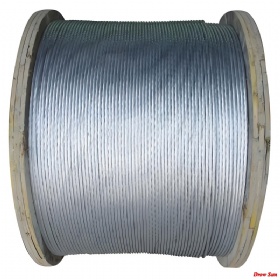 Steel wire strand for optical cable